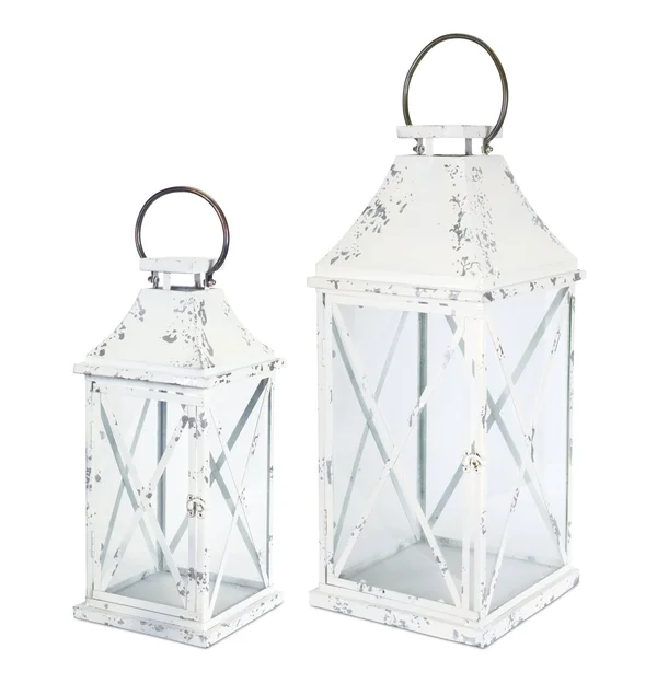 Melrose Metal Lantern Set of 2