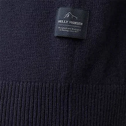 Helly Hansen Wool Knit Sweater Mens Navy L
