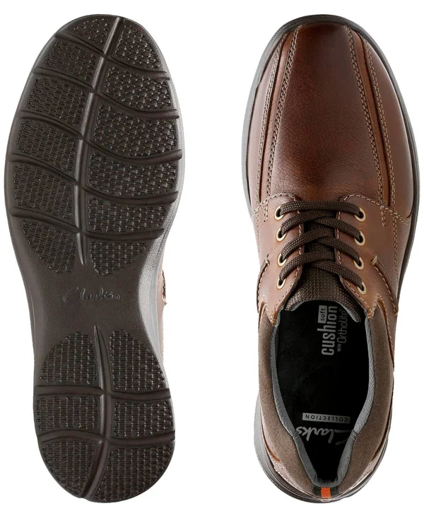 Clarks Cotrell Walk (Black Oily) Men's Shoes