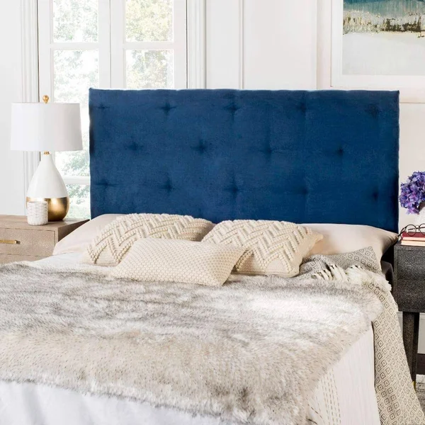 Safavieh Home Furniture Martin Headboard, Blue, Queen
