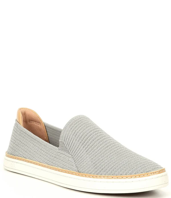 Ugg Women's Sammy Sneakers - Seal, Silver Rib Knit