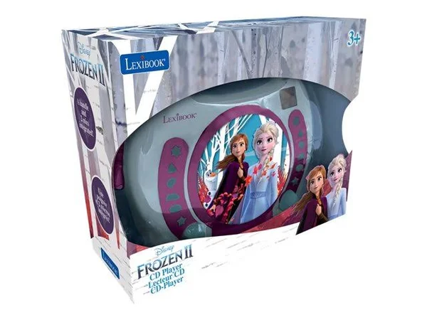 Lexibook RCDK100FZ CD Player with 2 Mics Disney Frozen