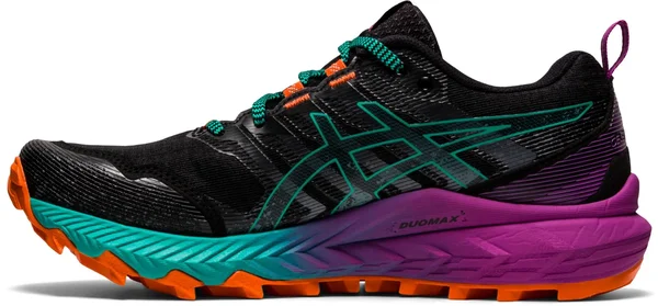 Asics Gel Trabuco 9 Womens Trail Running Shoes - Black-6.5