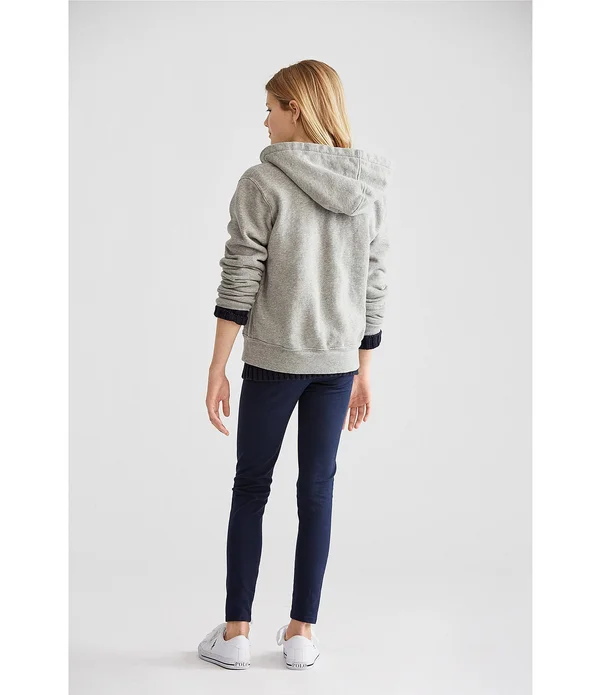 Polo Ralph Lauren Big Girls French Terry Hoodie - French Navy