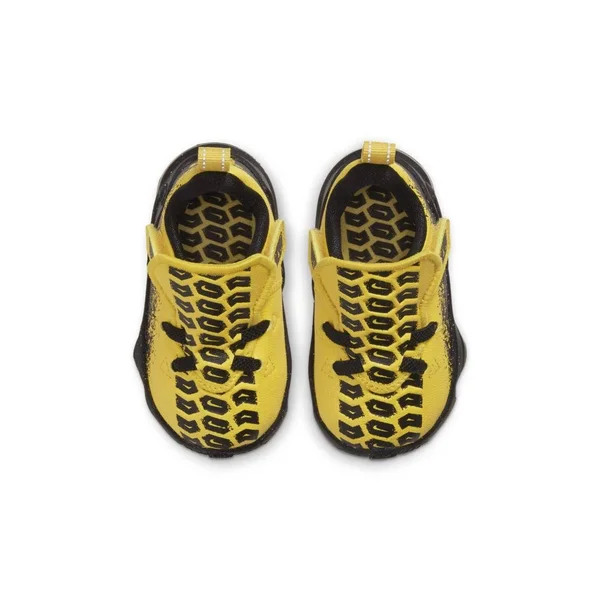 Nike Lebron 17 Super Vroom Baby/Toddler Shoes in Chrome Yellow, Size: 2C, CK0611-700