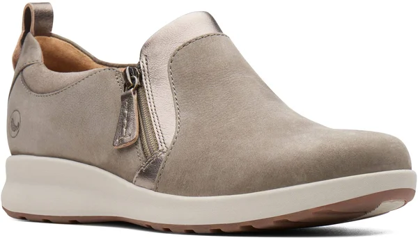 Clarks Un Adorn Zip 7 Women's Taupe