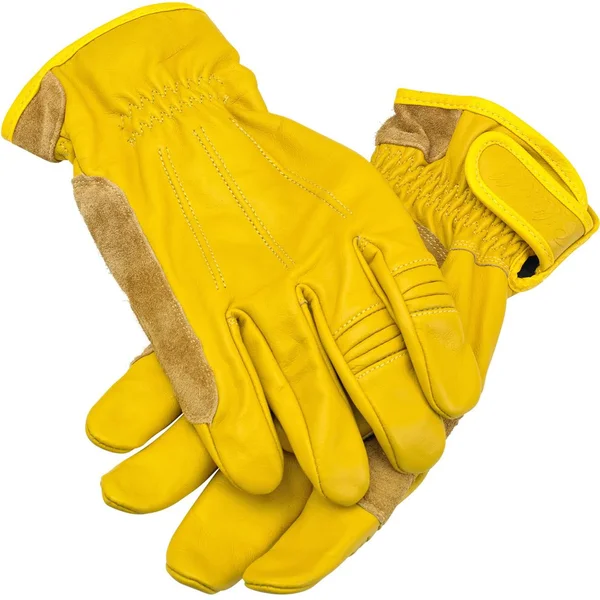 Biltwell Work Gloves (Gold, X-Large)