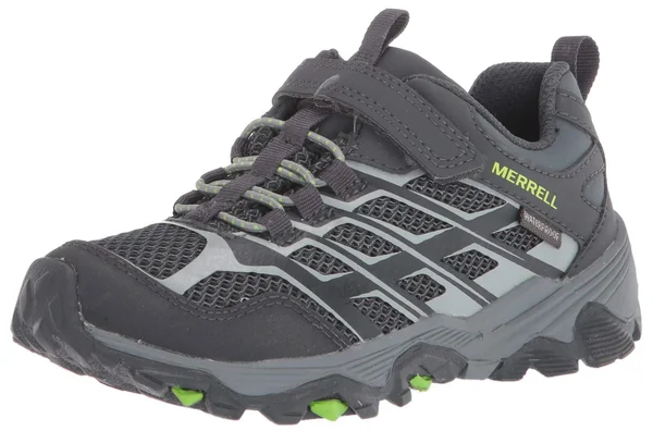 Merrell Kid's Moab FST Low A/C Waterproof Sneaker, Size: 13.5, Storm