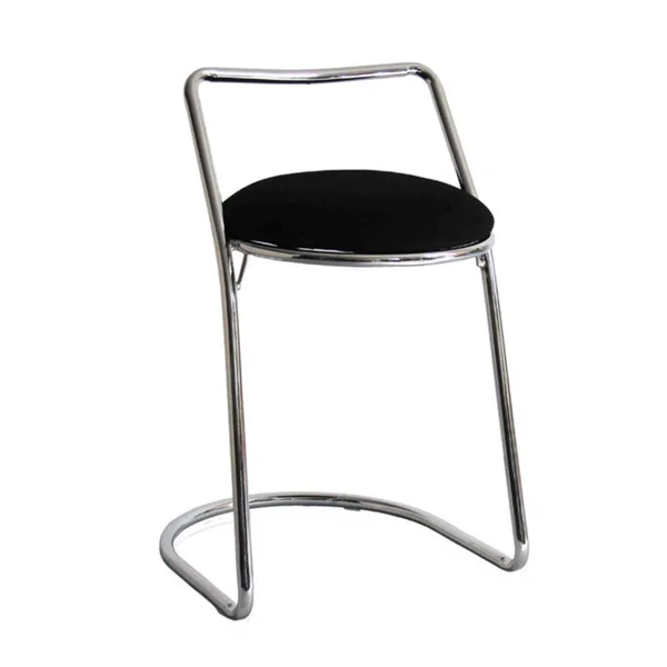Fine Mod Imports Sled Bar Stool - Black