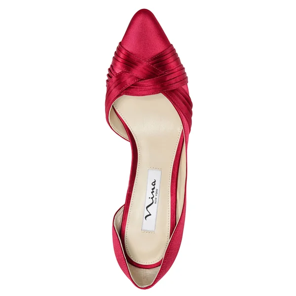 Nina Blakely Evening Pumps - Crimson