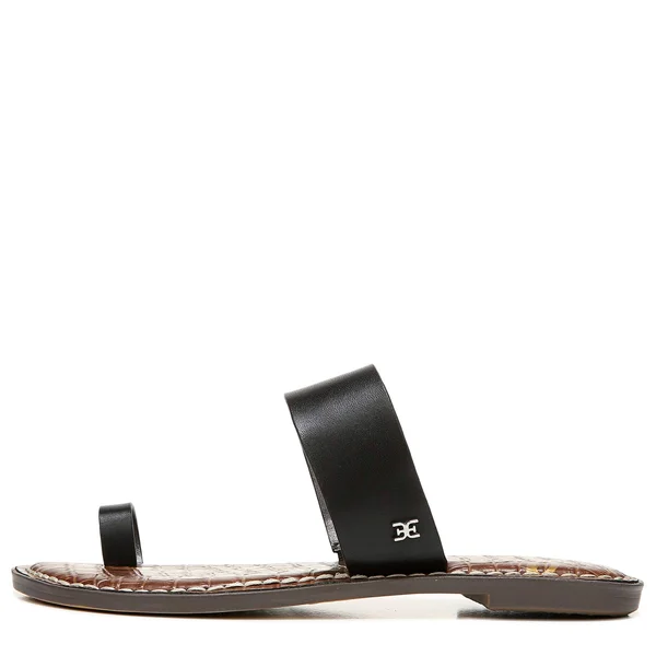 Sam Edelman Gorgene Women's Shoes Black Atanado Leather : 6 W
