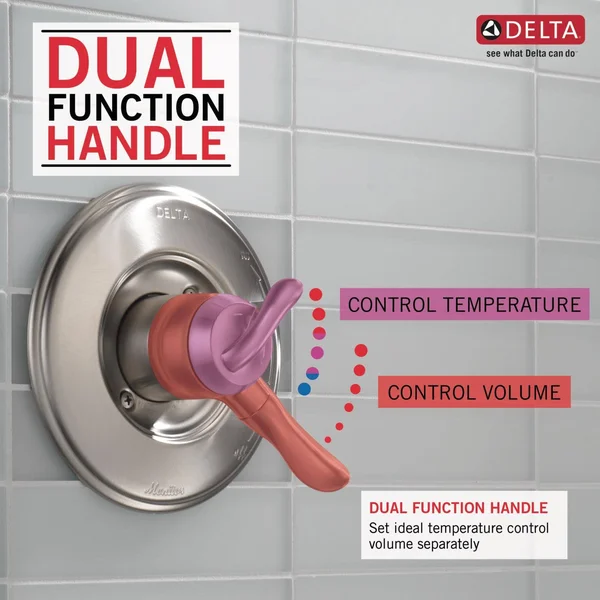 Delta T17094-CZ Linden Monitor 17 Series Valve Only Trim, Champagne Bronze