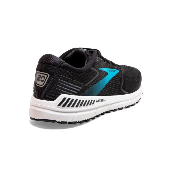 Brooks Women's Ariel 20 - Black - Ebony, Blue