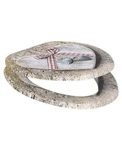 Sanilo Elongated Toilet Seat, Wide Choice of Slow Close Toilet Seats, Molded Woo