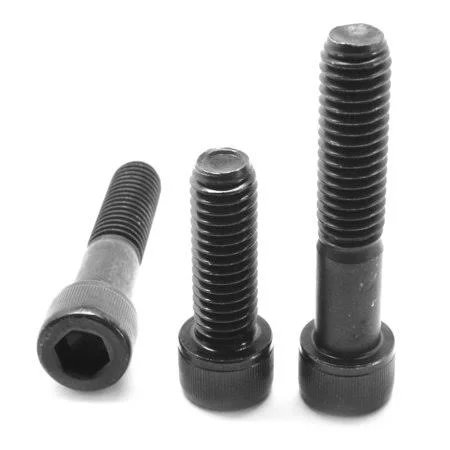 1 inch-8 x 6 1/2 inch (PT) Coarse Thread Socket Head Cap Screw Alloy Steel Black Oxide Pk 15 - Men's