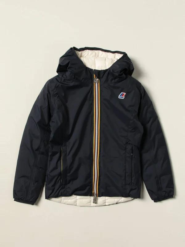 Kway Boys Claude 3.0 Jacket, Size 16Y, Blue Depht k89