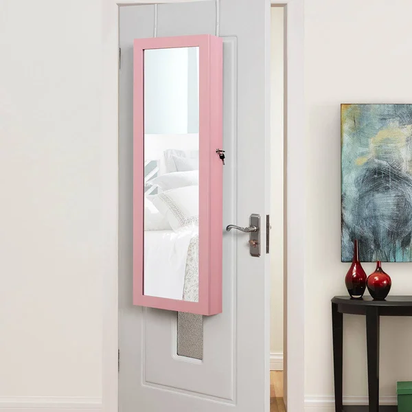 Inspired Home Galatea Jewelry Armoire Over-The-Door