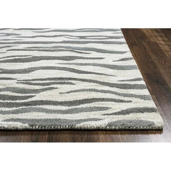 Rizzy Home Liberty Collection VN9649 Area Rug (5' x 8') - 5' x 8' - Gray