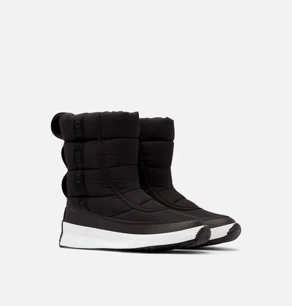 Sorel Out N About Puffy Mid Boot - Women's Black, 6.5