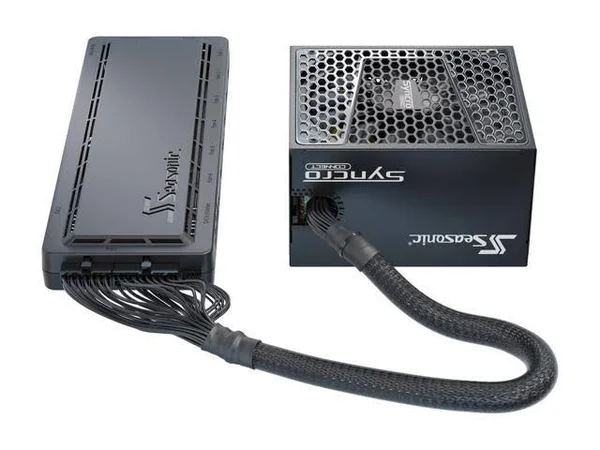 Seasonic Syncro DPC-850, 850W 80+ Platinum Power Supply, Connect Module Cable Management, SSR-850FB, Use Case Q704 with PSU Sync