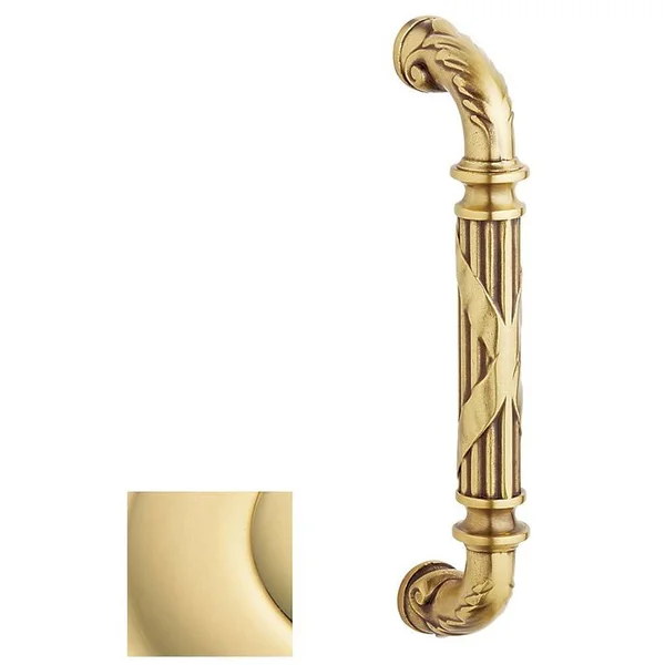 Baldwin 2597003 8 in. Center Edinburgh Door Pull Polished Brass