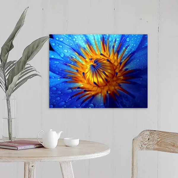 Waterlily - Large Solid-Faced Canvas Wall Art Print, Great Big Canvas