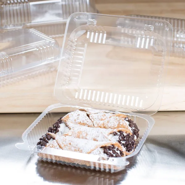 Dart Plastic Clear Lid Containers - 6 x 2 1/10 x 7, 125/Pk, 2/CT (DCCC26UT1)
