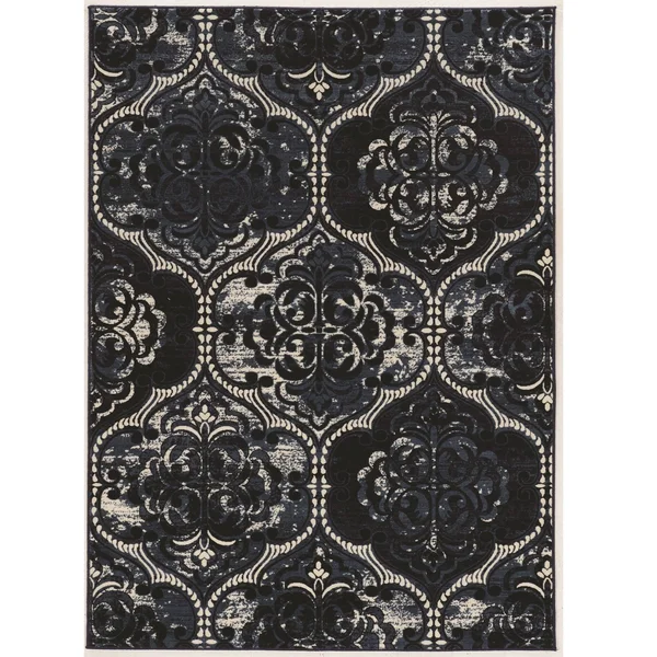 Linon Vintage Arthur Rug - Brown, 8x10 ft