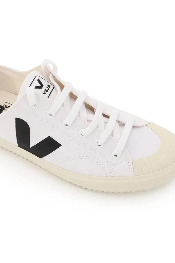 Veja Nova Canvas Sneakers 45 White - Black Cotton
