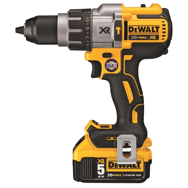 DeWalt 20V Max XR Hammer Drill Kit, Brushless, 3-Speed (dcd996p2)