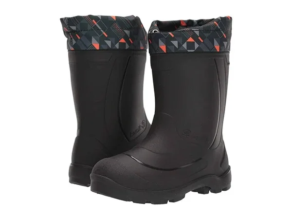 Kamik Kids& Snobuster 2 Insulated Waterproof Winter Boots - Black