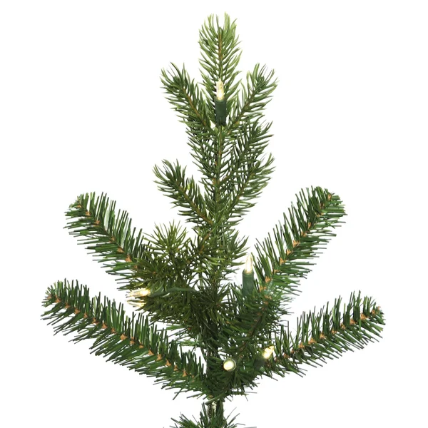 Vickerman 9& x 40x22 Eagle Frasier Slim Artificial Christmas Tree, Warm White Dura-Lit LED Lights