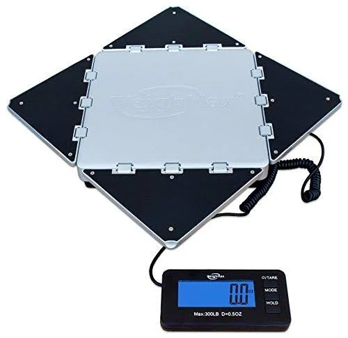 No1. Best scale-weighmax Transformer Digital metal-built Shipping Postal Scale, 300lbs by 0.02lb