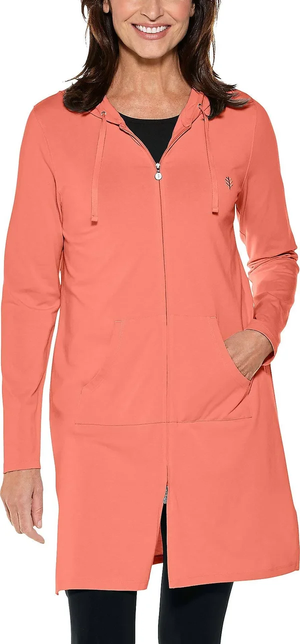 Coolibar UPF 50+ Women's Cabana Hoodie - Sun Protective