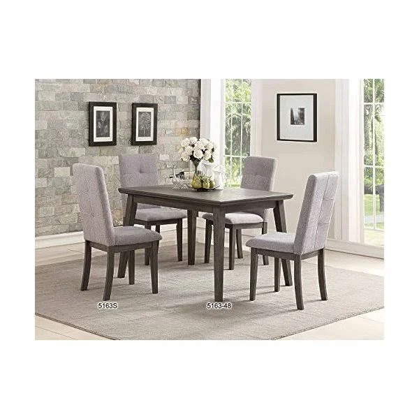 Homelegance University Dining Table - Gray 5163-48