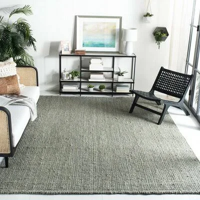 Calidia Handmade Gray/Green Area Rug Highland Dunes Rug Size: Rectangle 2&3x22 x 4&