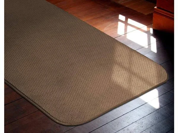 House, Home and More Skid-Resistant Carpet Runner - Toffee Brown - 22 ft. x 27 in. - Many Other Sizes to Choose from