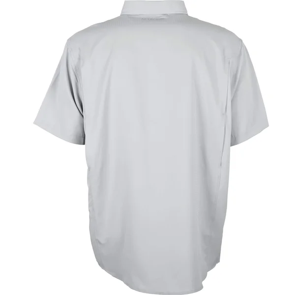 AFTCO Rangle Vented Short Sleeve Shirt - Light Gray