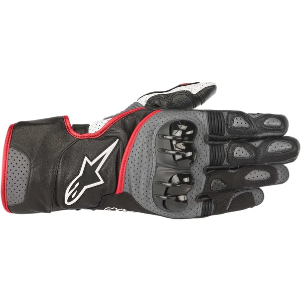 Alpinestars SP-2 V2 Black White Red Gloves