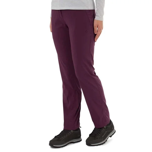 Craghoppers Kiwi Pro II Womens Trousers - Long Potent Plum 14