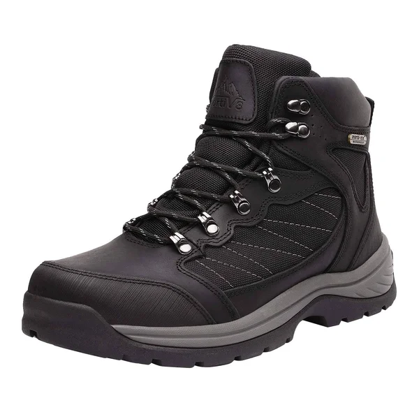 Nortiv 8 Men's Waterproof Hiking Boots Mid Ankle Hiker Mountaineering Trekking Work Boots