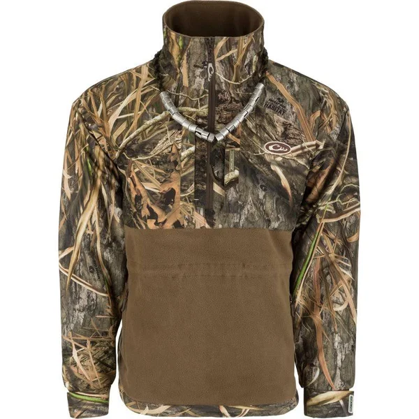 Drake Men's MST Eqwader 1/4 Zip Shirt, Medium - Adult Insulated Camo at Academy Sports