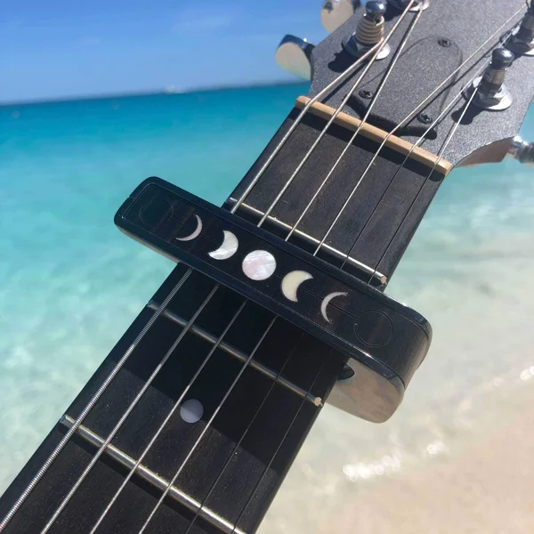 Moon Phases Mop & Black Ebony - Capo, ThaliaCapos.com