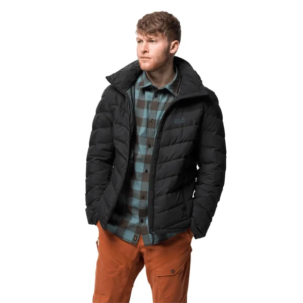 Jack Wolfskin Mens Fairmont Down Jacket Black XXL