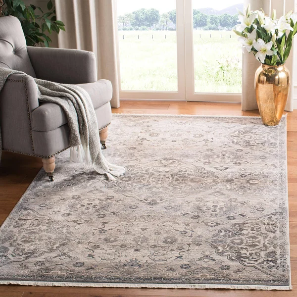 Safavieh Vintage Persian VTP476G 9& x 11&7x22 Grey Area Rug
