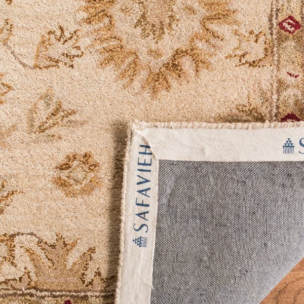Safavieh 4& x 4& Round Anatolia AN551A Ivory - Red Rug