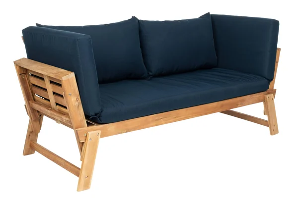 Safavieh Tandra Modern Contemporary Daybed, Natural, Navy