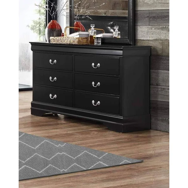 Global Furniture Marley Black Dresser
