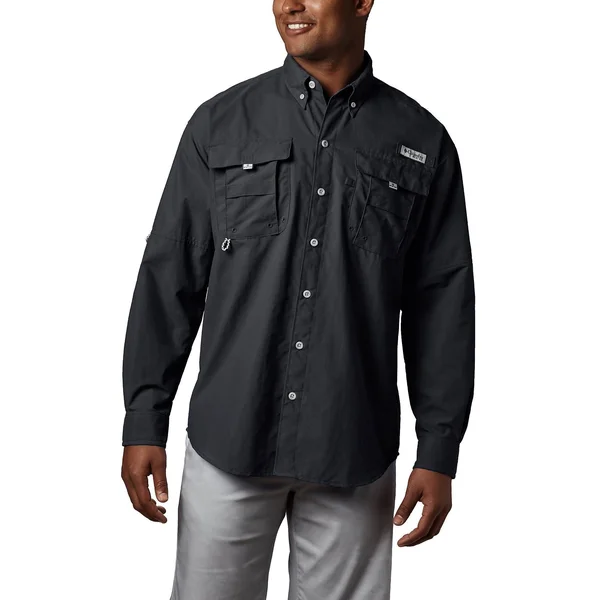 Columbia Bahama II L/S Shirt XLT - Black