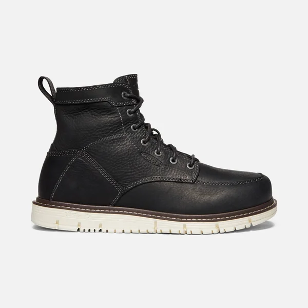 Keen Utility Men's San Jose Work Boots - Black/Off White